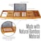 Serenelife Luxury Bamboo Bathtub Caddy Tray SLBCAD20 - alternate 2